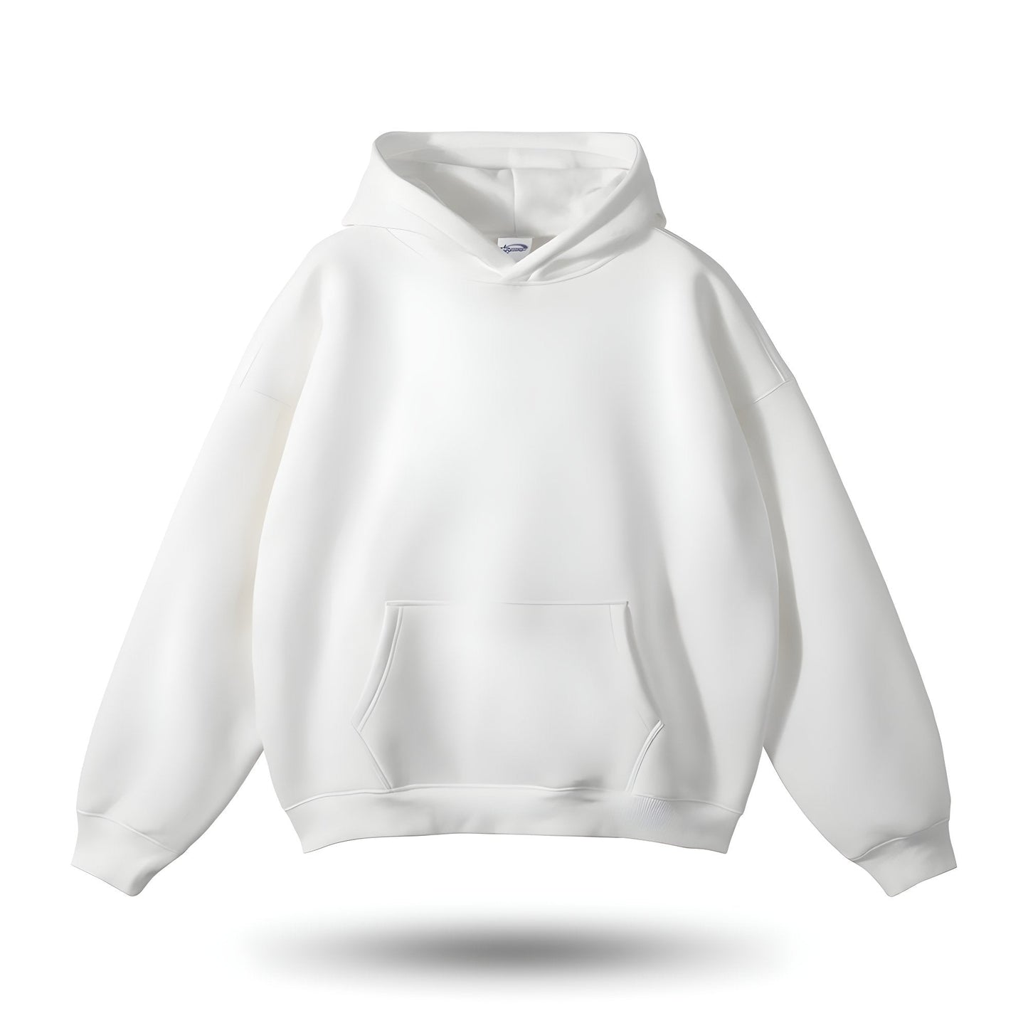 Oversized Unisex Hoodie - Drop Shoulder, Baumwolle, Alltag