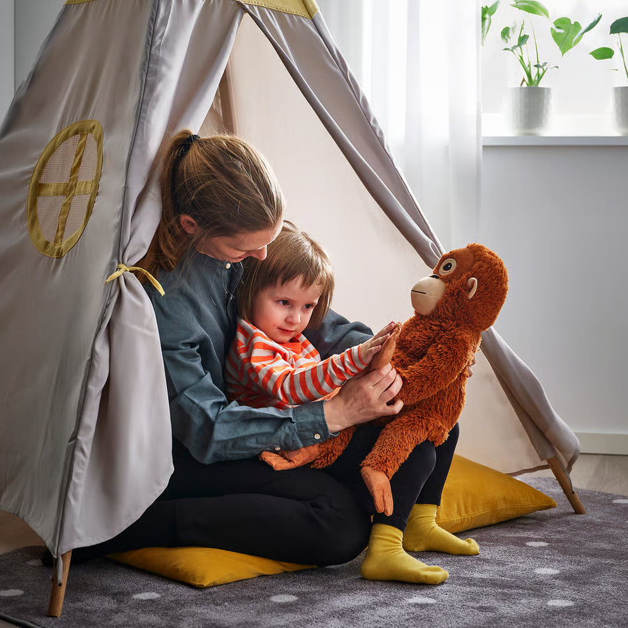 Peluche Mono Punch – Almohada de Peluche Mono Ultra Suave, Regalo Acogedor de Juguete de Peluche