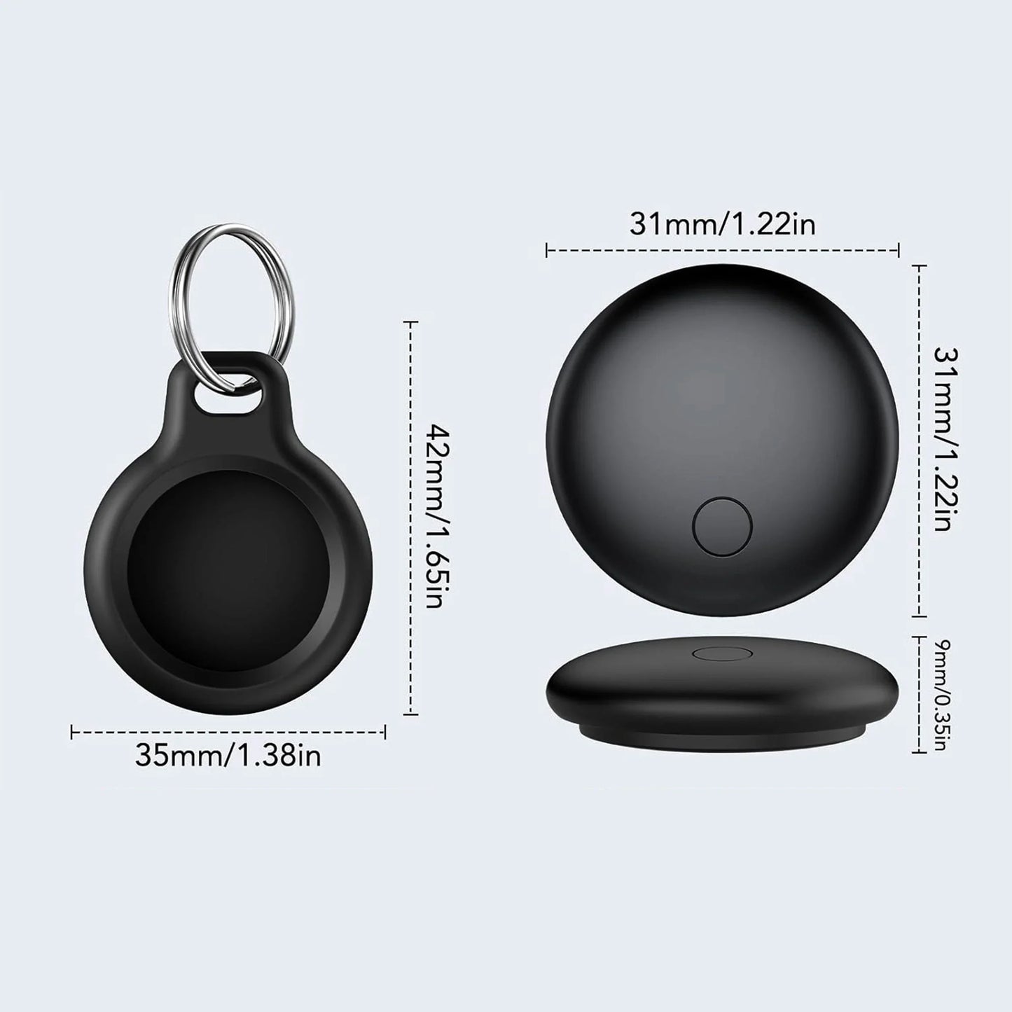 GPS Airtag Tracker Kompakt Iphone Android Ingen Abonnement
