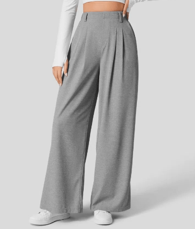 Variant image for Women's Linen Pants - Ultra Comfort Trousers with Flattering Fit, Soft Fabric for Casual and Formal Wear-11