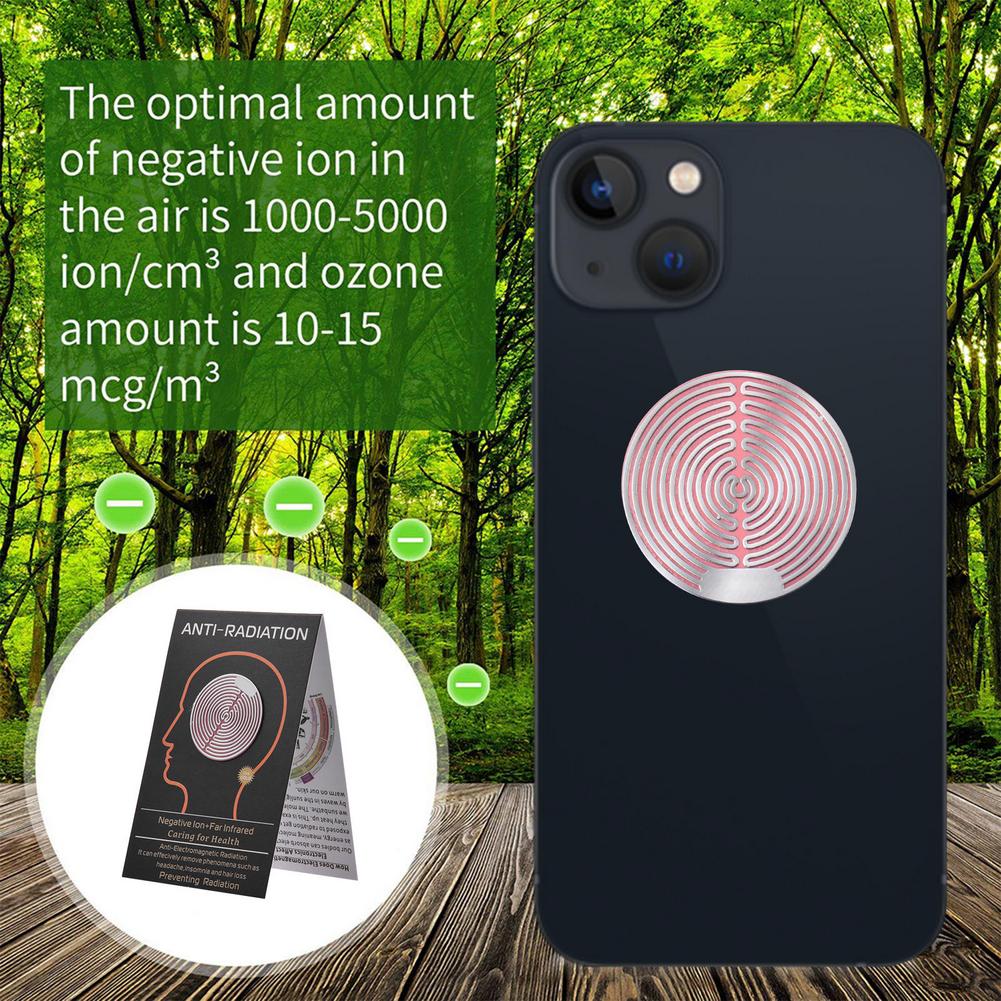 Pegatinas ANTI-Radiación de Protección EMF para Teléfonos Móviles, Laptops, iPads, Todos los Dispositivos