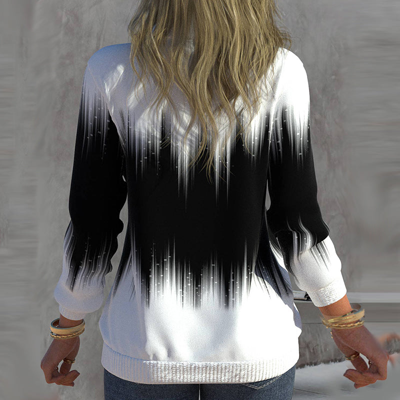 Lightweight Women’s Pullover - Half Zip, Knit Top, Casual