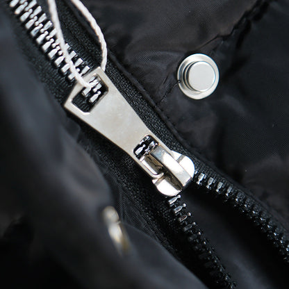 Insulating Women Puffer Coat - Hooded Quilted Poly Winter