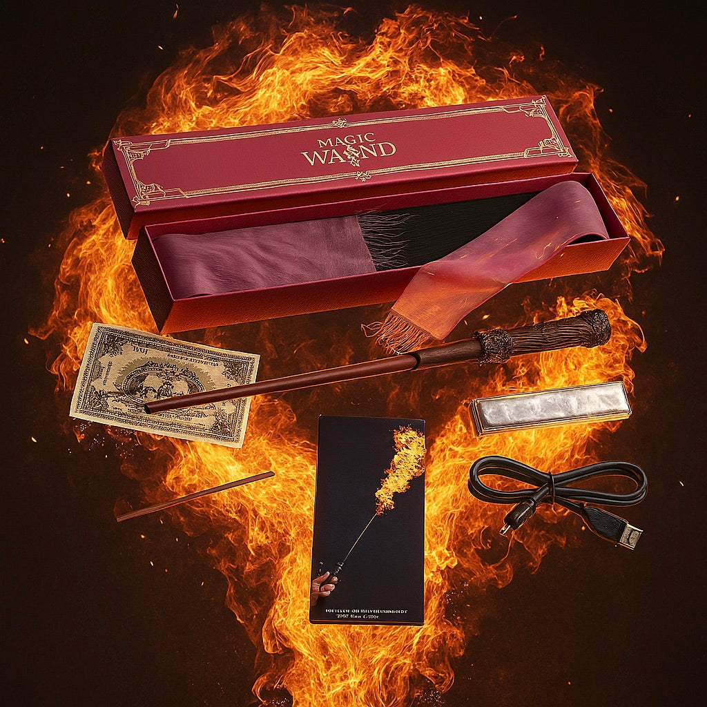 Harry Wand That Shoots Fire – Flame Throwing Magic Wand