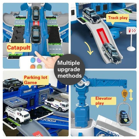 Ensemble de jouets avion XL Jeu de sauvetage d'urgence pour enfants Idée cadeau rentrée scolaire 2025