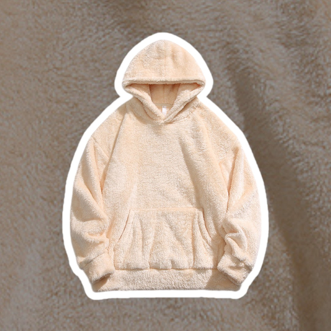 Cozy Fluff Hoodie: Ultra-Soft Comfort for Winter Chill