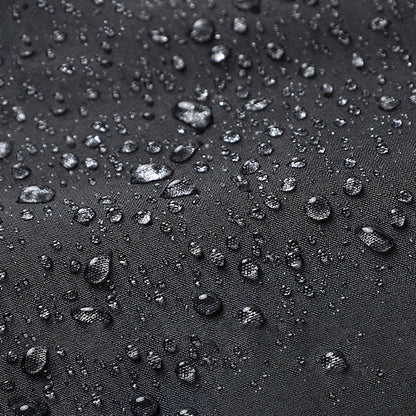 Waterproof Men's Rain Jacket - Hooded Colorblock, Packable