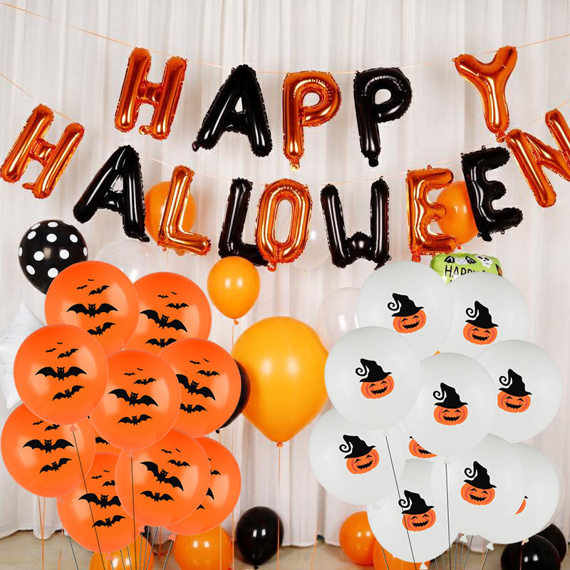Halloween Balloons Garland Kit Halloween 2025 Party Decor