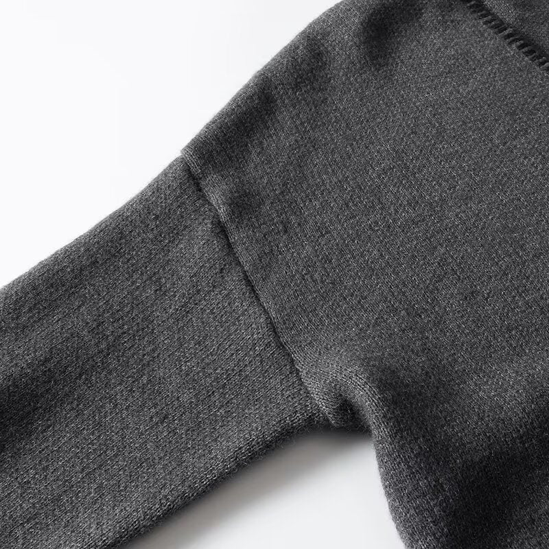 Oversized Cozy Women's V Neck Pullover - Boxy Knit Layering