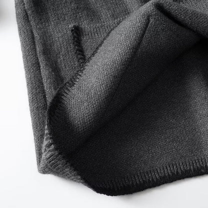 Oversized Cozy Women's V Neck Pullover - Boxy Knit Layering