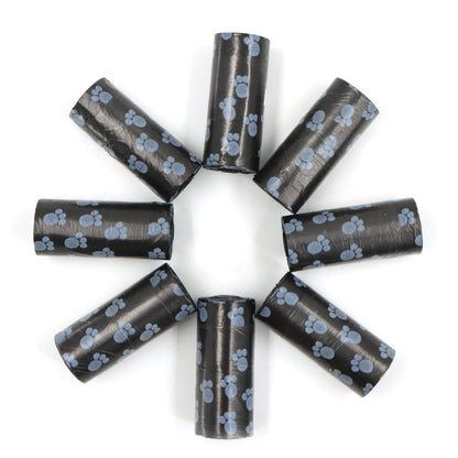 Sacchetti per rifiuti di cane con dispenser - Sacchetti per escrementi resistenti e a prova di perdite, 8 rotoli da 15, pronti per viaggiare Autunno 2025