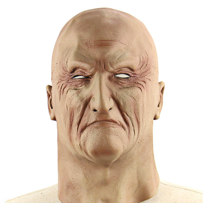 Halloween Zombie Mask Realistisk Latex Cosplay Spöklik