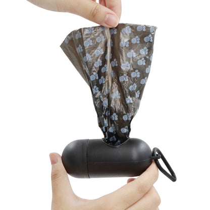 Sacchetti per rifiuti di cane con dispenser - Sacchetti per escrementi resistenti e a prova di perdite, 8 rotoli da 15, pronti per viaggiare Autunno 2025