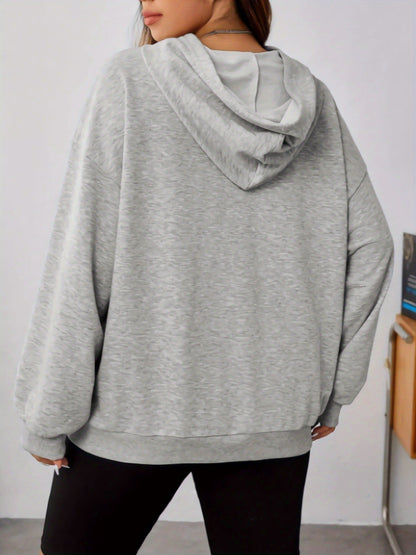 Soft Women's Hoodie Pullover - Oversized Fleece, Casual