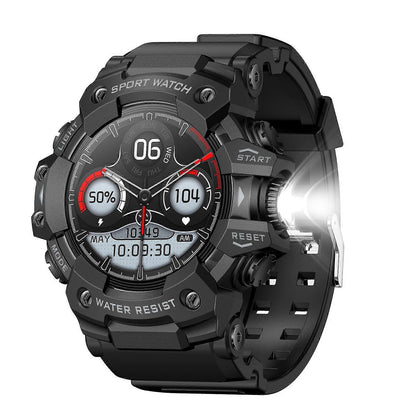 Smart Watch Rugged Outdoor Edition Fall 2025 Bluetooth Calls Waterproof IP68 Compass Flashlight SOS 1.39 Inch Display