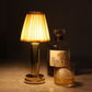 Stylish Wireless Fabric Table Lamp - Rechargeable Light for Cozy Spaces