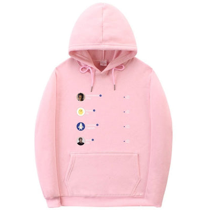 Oversized Men's Hooded Sweater - Relaxed Fit, Fleece Casual