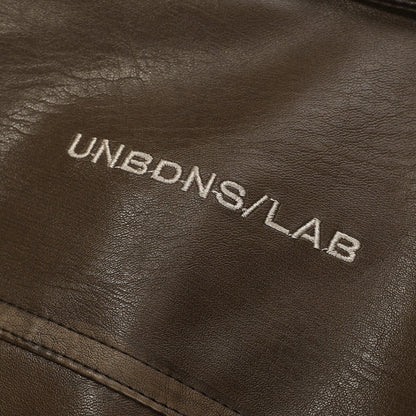 Chaqueta de motociclista desgastada y resistente para hombre - Cuero PU desgastado, uso diario casual