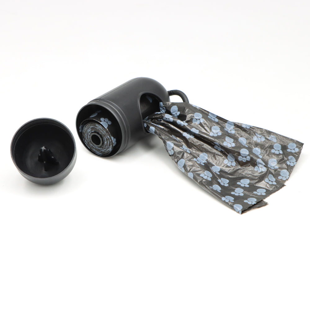 Sacchetti per rifiuti di cane con dispenser - Sacchetti per escrementi resistenti e a prova di perdite, 8 rotoli da 15, pronti per viaggiare Autunno 2025