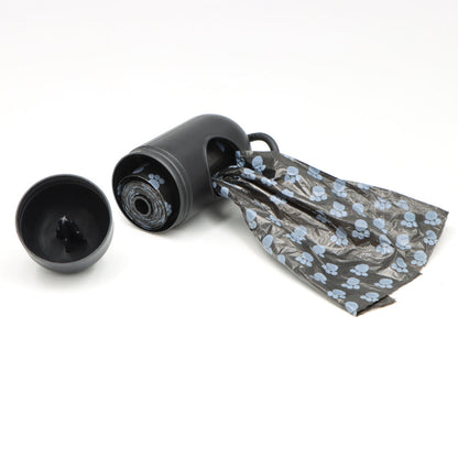 Sacchetti per rifiuti di cane con dispenser - Sacchetti per escrementi resistenti e a prova di perdite, 8 rotoli da 15, pronti per viaggiare Autunno 2025