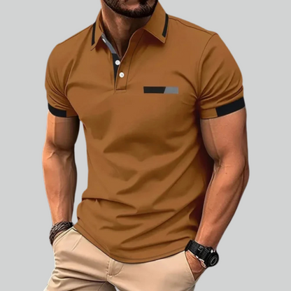 Short Sleeve Polo Shirt - Summer Casual Lapel Sports Polos Gift For Men