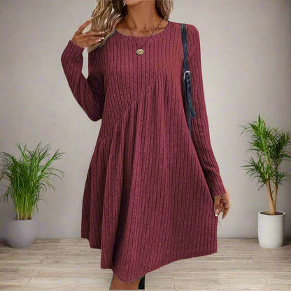 Elegant Women's Summer Dress in Lightweight Fabric for Everyday Wear and Casual Occasions, Multiple Colors Available-3