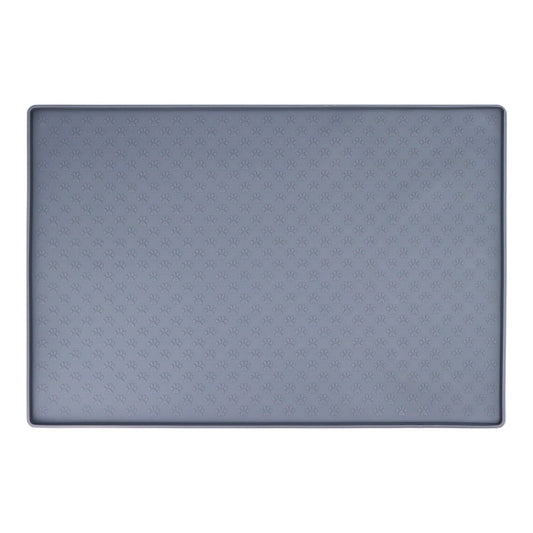 Dog Feeder Mat Non Slip With Raised Edges 15.5 x 23.5 Inches Fall 2025 Pet Essential Keeps Floors Clean