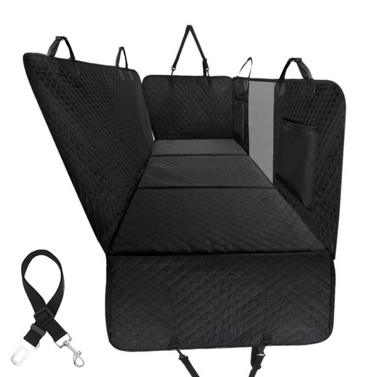 Car Seat Cover Hammock Waterproof Protector With Storage Pockets And Mesh Window For Cars And Trucks Fall 2025 Gift