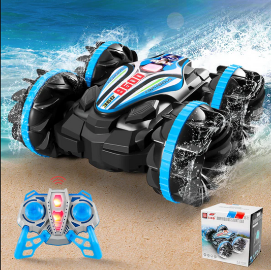 All-Terrain RC Stunt Car - Double-Sided Flip, Drift Wheel Light, Outdoor Toy for Boys