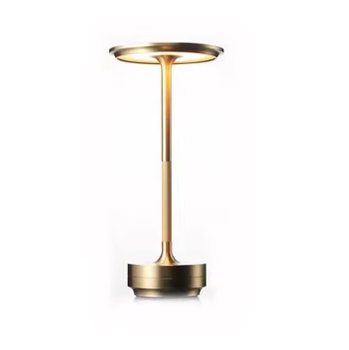 Elegant Marble & Brass Touch-Sensitive Lamp - Timeless Home Decor for Cozy Ambiance