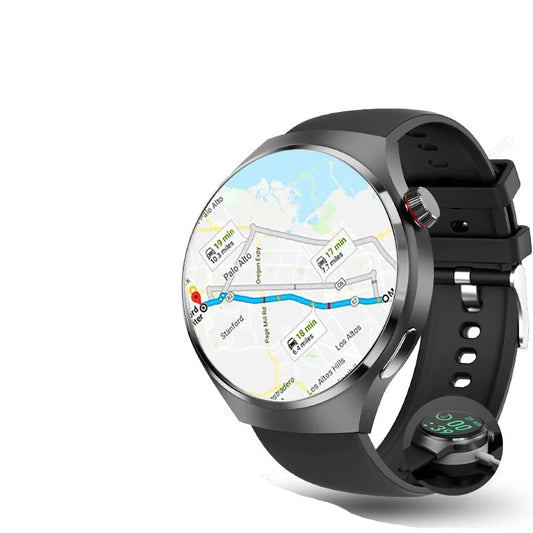 Smartwatch 1.75 Inch AMOLED Display GPS Tracking Bluetooth Calling Health Monitoring IP68 Waterproof Fall 2025 Gift