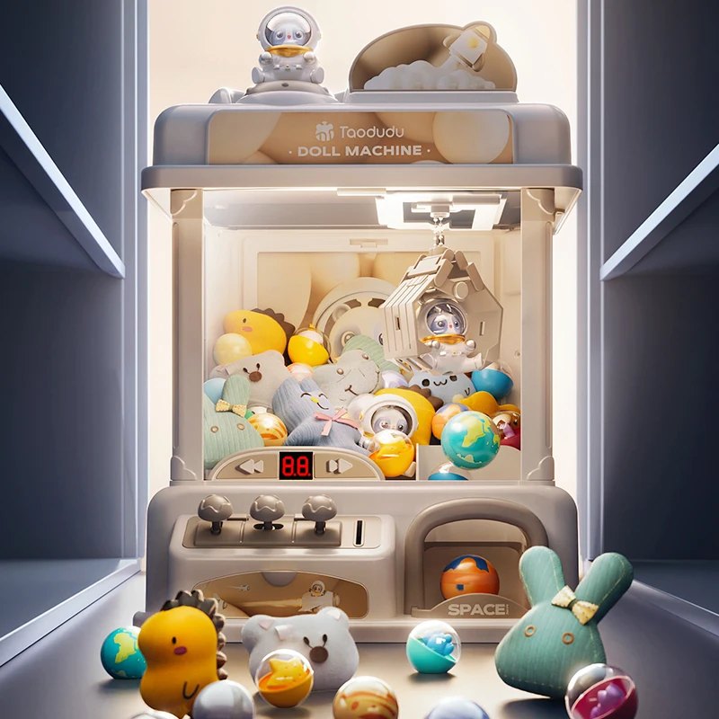 Standard Coin Operated Mini Claw Machine for Kids Arcade Game with ...