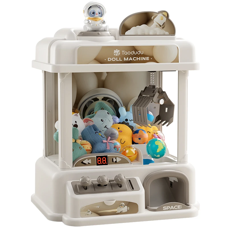 Mini Machine à griffes à pièces de monnaie, Kit Pro, jeu d'arcade pour enfants, avec prix en peluche et contrôleur sans fil