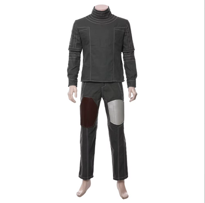 Space Bounty Hunter cosplay-kostyme sett Halloween 2025