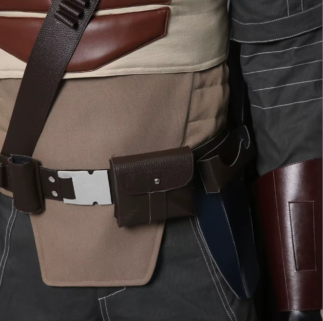 Space Bounty Hunter cosplay-kostyme sett Halloween 2025