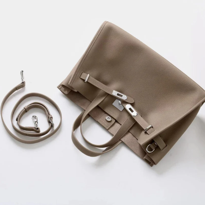 Zachte & Gestructureerde Dames Crossbody Tas - Top-Handle Silhouet, Korrelige Koeienhuid Leer, Voor Dagelijks Stedelijk Gebruik
