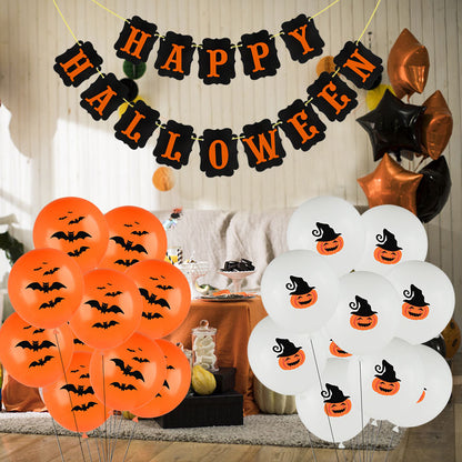 Halloween Balloons Garland Kit Halloween 2025 Party Decor
