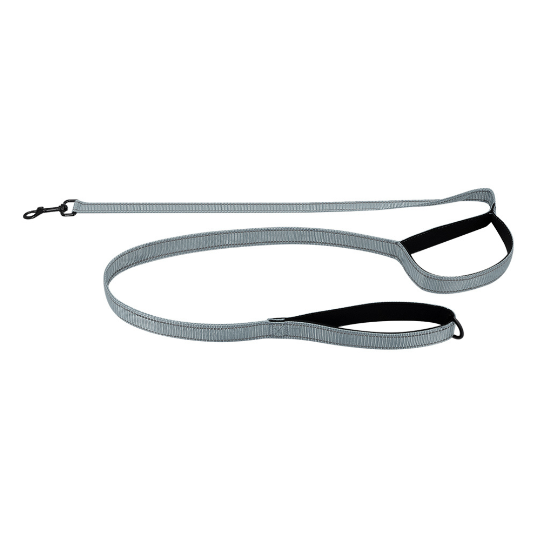 Reflekterende dobbelthåndtak hundebånd – trafikkhåndtak, synlighet om natten, høst 2025 kjæledyrsikkerhet