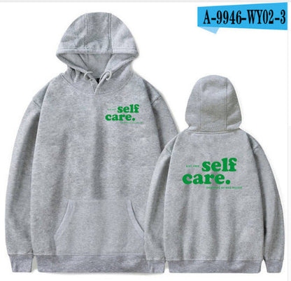 Warm Unisex Hoodie - Pullover, Cotton Blend, For Winter