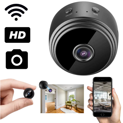 Mini kabellose Sicherheitskamera Magnetische Halterung Innen WiFi Kamera Herbst 2025 Nachtsicht Bewegungsalarme