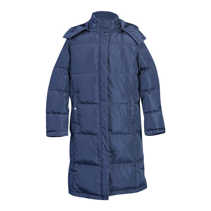 Insulating Women's Long Coat - Quilted Polyester, Commute
