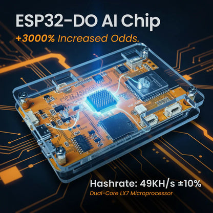 Start minedrift øjeblikkeligt — Akai Miner ESP32