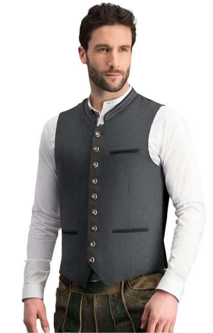 Variant image for Elegant Men's Vest for Formal and Festive Occasions, Stylish Design for Versatile Wear-1