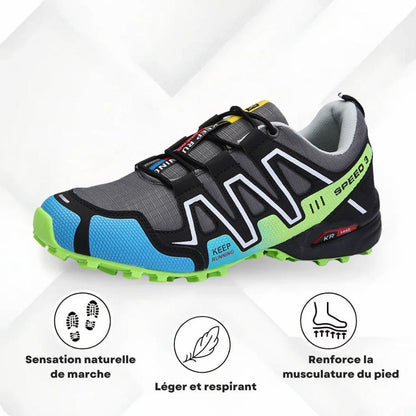 Lightweight Orthopedic Hiking Shoes for Women with Non-Slip Sole, Ergonomic Design, and Shock Absorption for Comfort and Stability-1