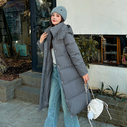 Insulating Womens Puffer Coat - Quilted Down, Commuter