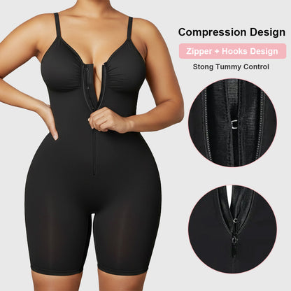 Seamless Women's Shapewear Bodysuit - full-body shaping, spandex blend, everyday wear