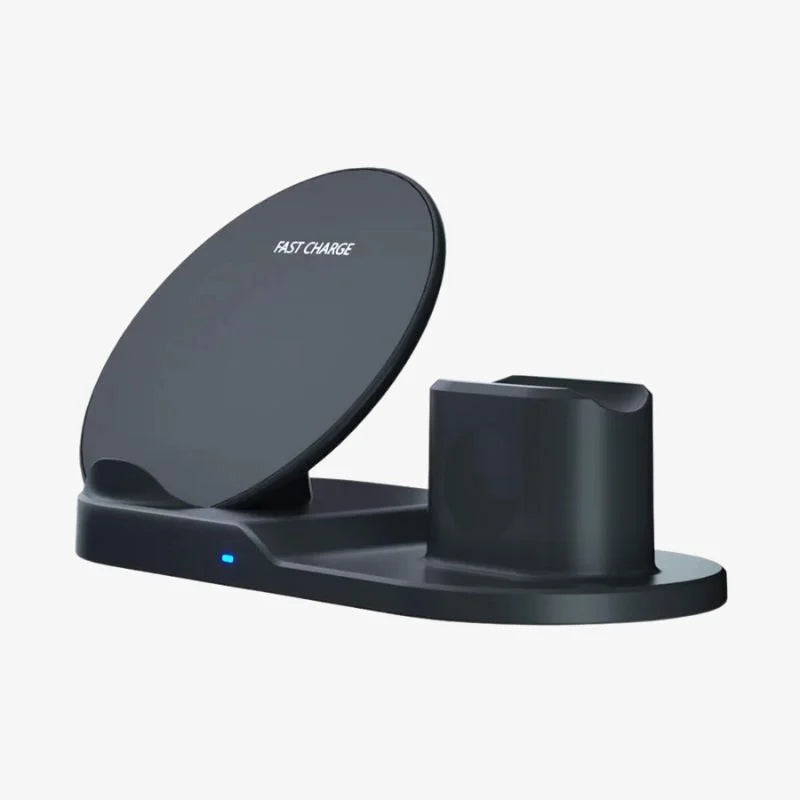 3 In 1 Wireless Charging Dock Station Desk Organizer