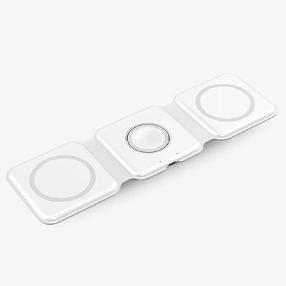 3 In 1 Foldable Charging Station Portable Travel Dock