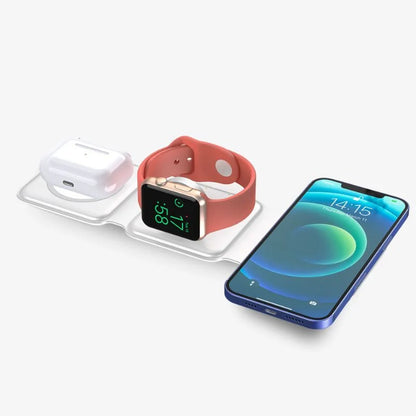 3 In 1 Foldable Charging Station Portable Travel Dock