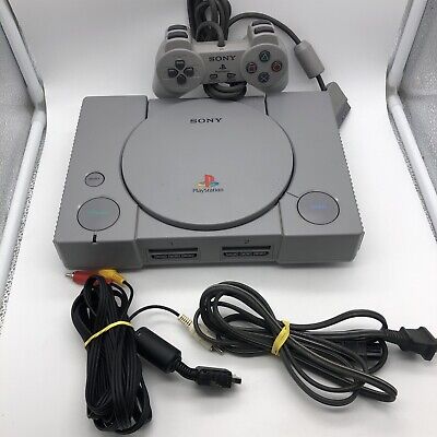 Original PS1 Console with PSIO - Enhanced Retro Gaming Experience, CD-Free Play, Plug & Play Setup